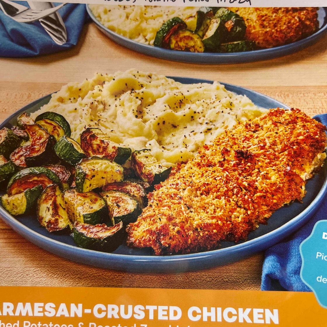 Herby Parmesan-crusted chicken