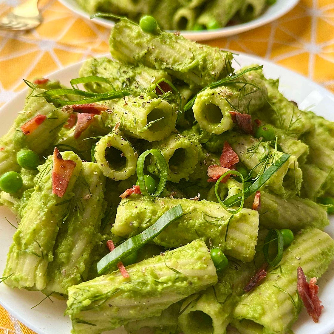 Pesto Pea Pasta 