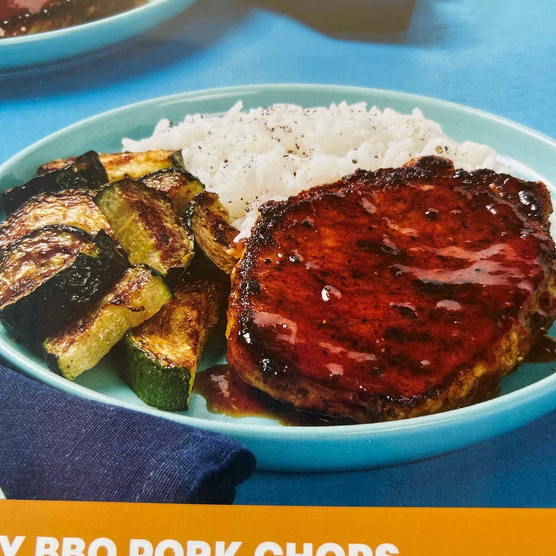 Just peachy bbq pork chops