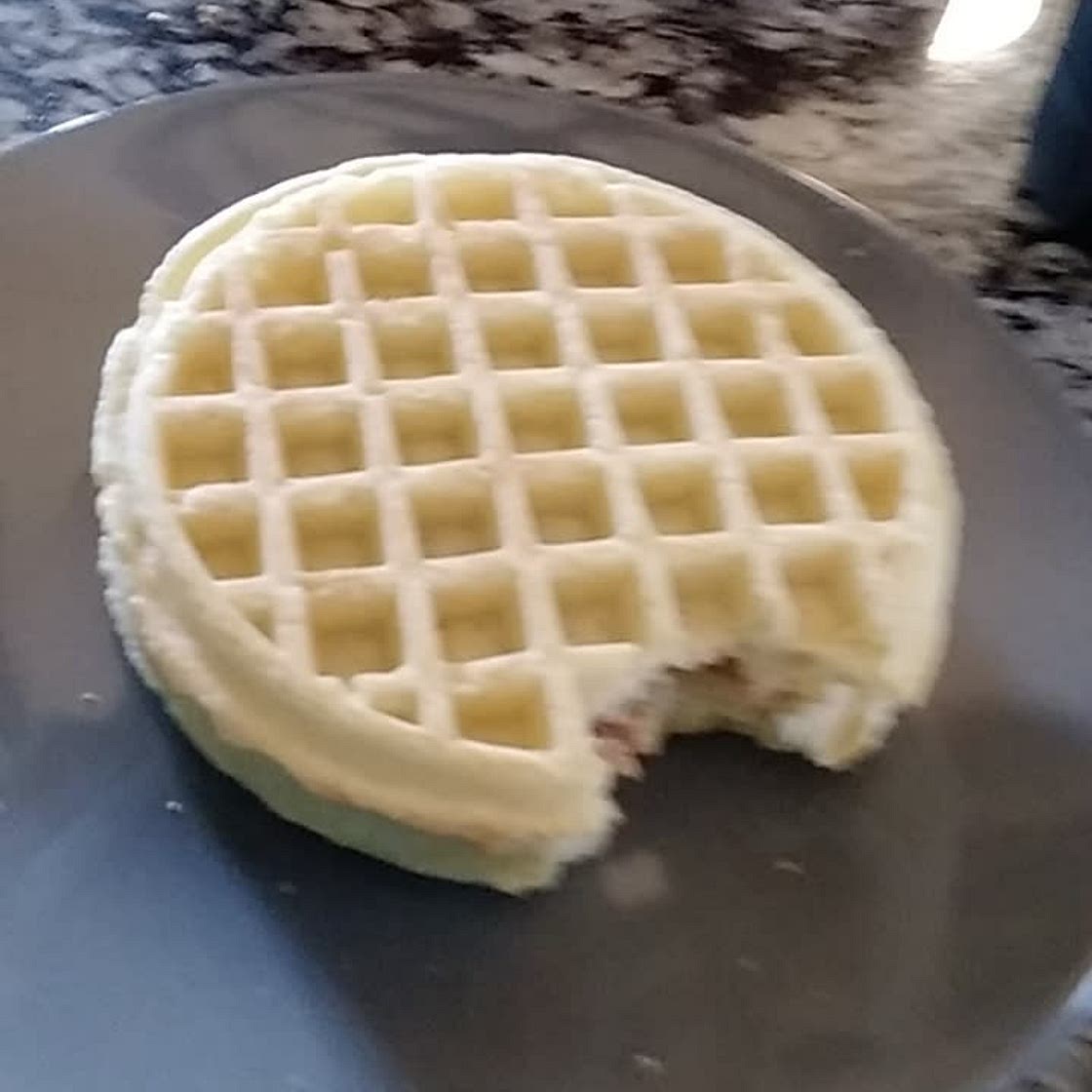 PB&J waffles