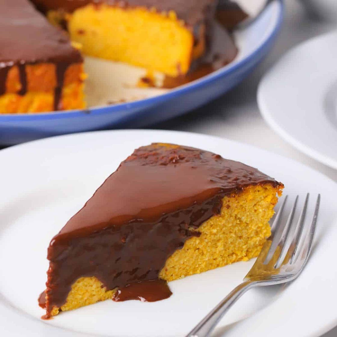 Sugar Free Brazilian Carrot Cake (Gluten Free)