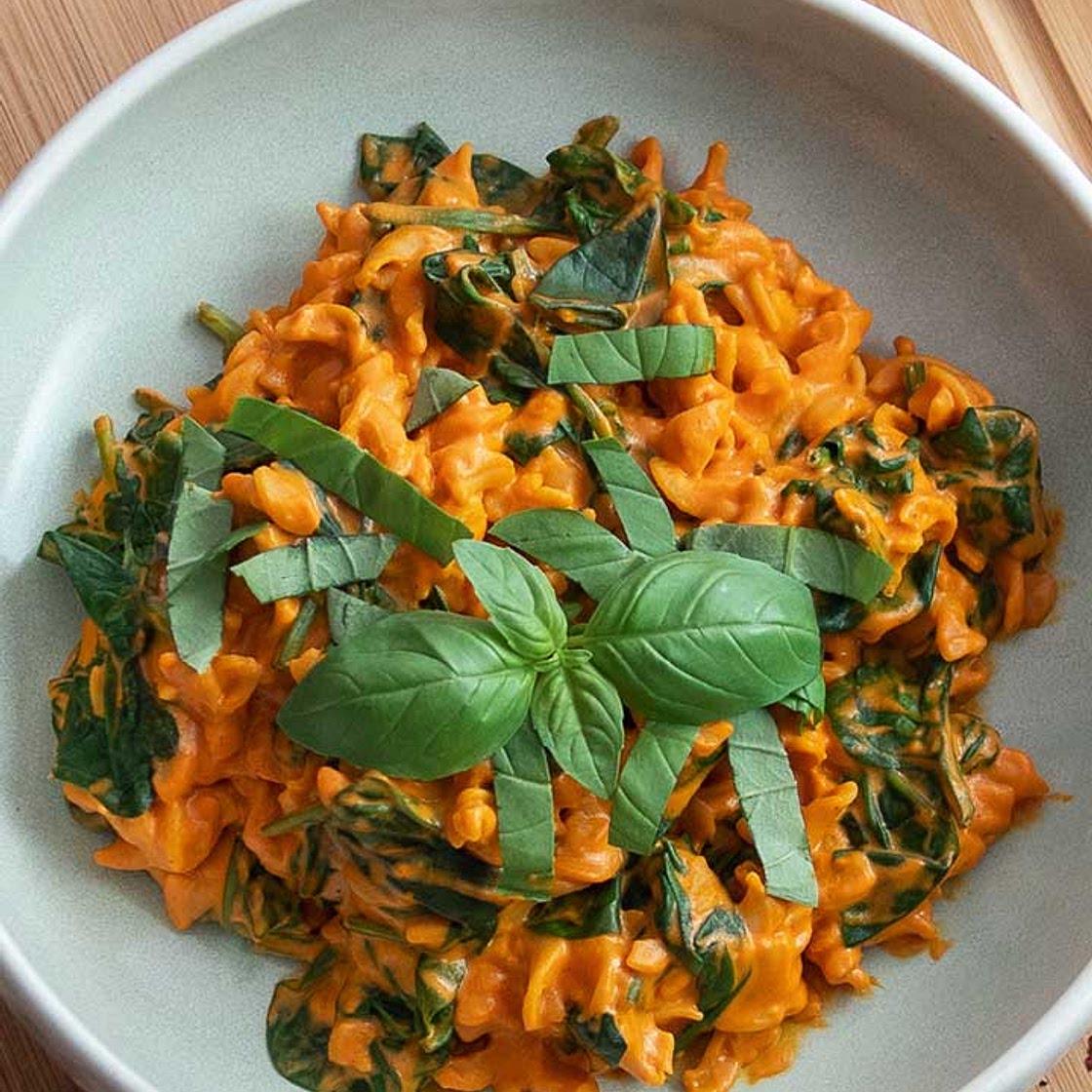 Creamy Capsicum Pasta