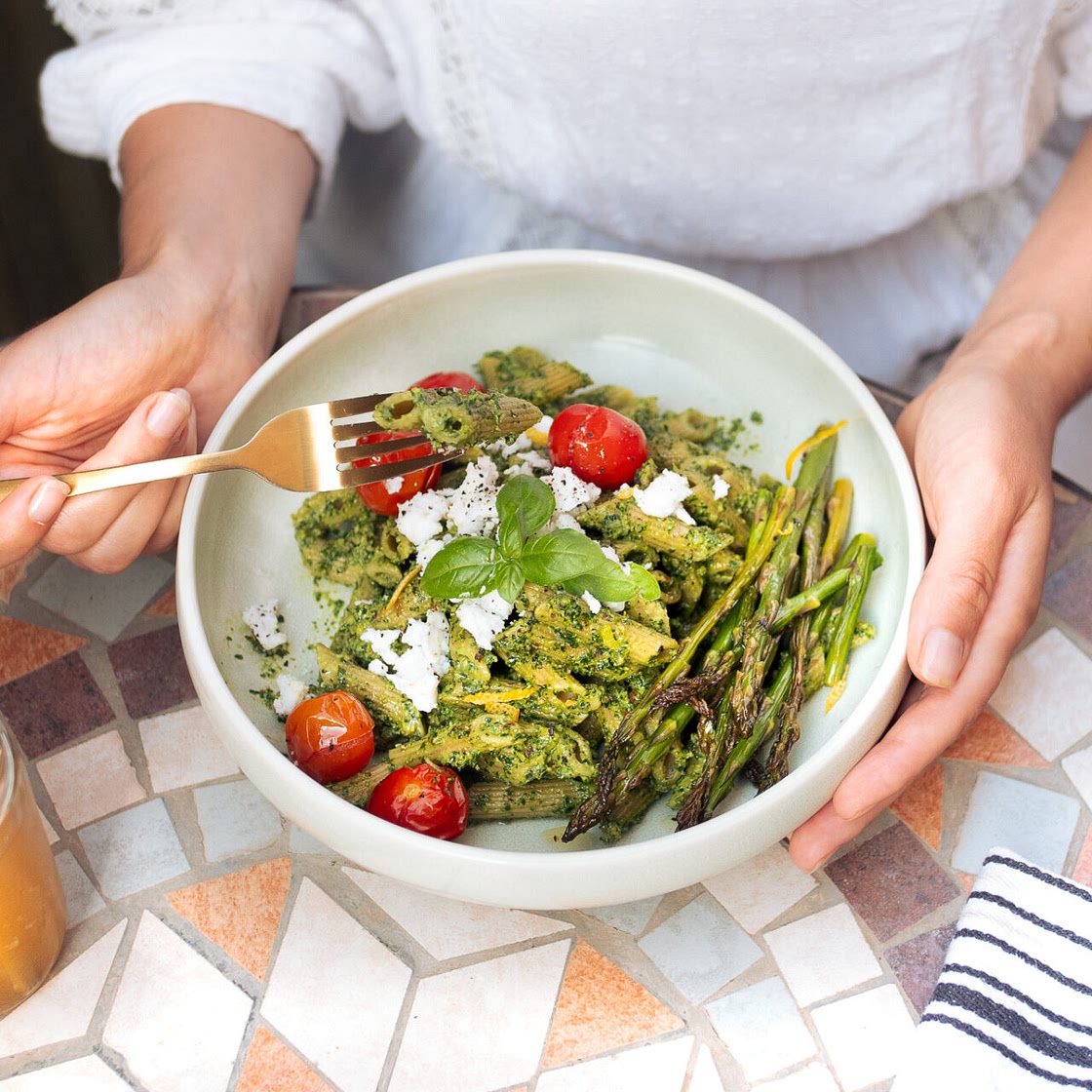 Kale-Pesto Pasta