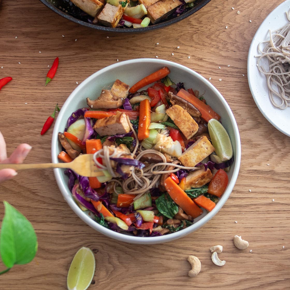 Rainbow Stir Fry