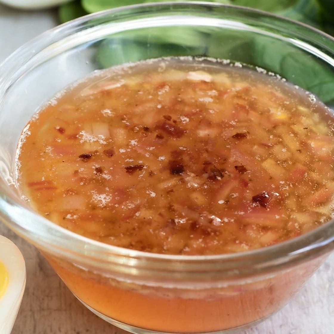 Hot Bacon Dressing