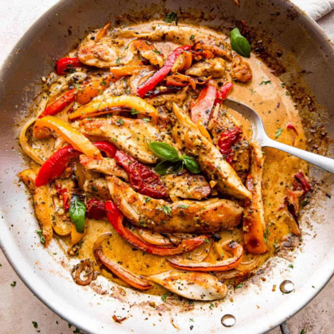 Creamy Pesto Chicken Recipe