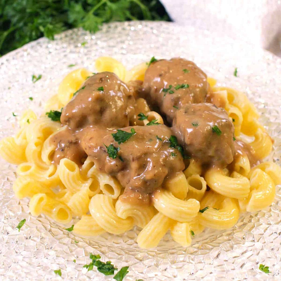 Swedish Meatballs For One