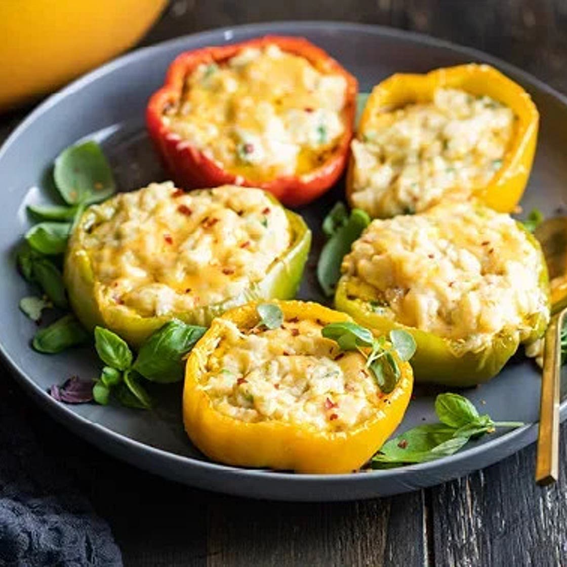 Cheesy Orzo Stuffed Peppers – Food Lover's Market