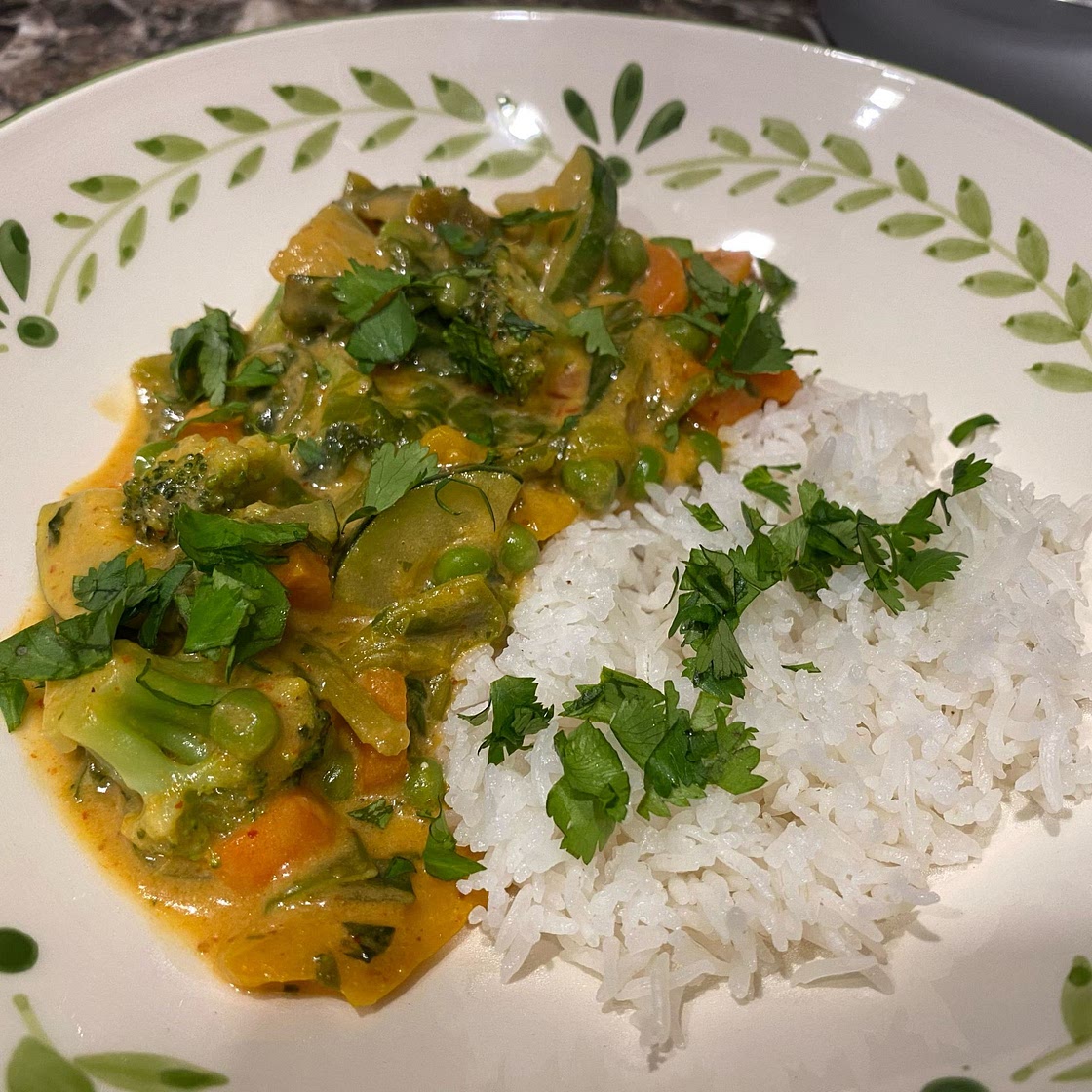 Red Thai Curry Vegetables