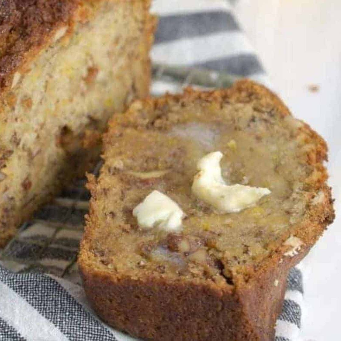 Air Fryer Starbucks Copycat Banana Nut Bread