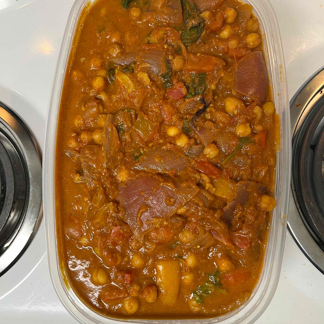 Chickpea Curry Meal Prep