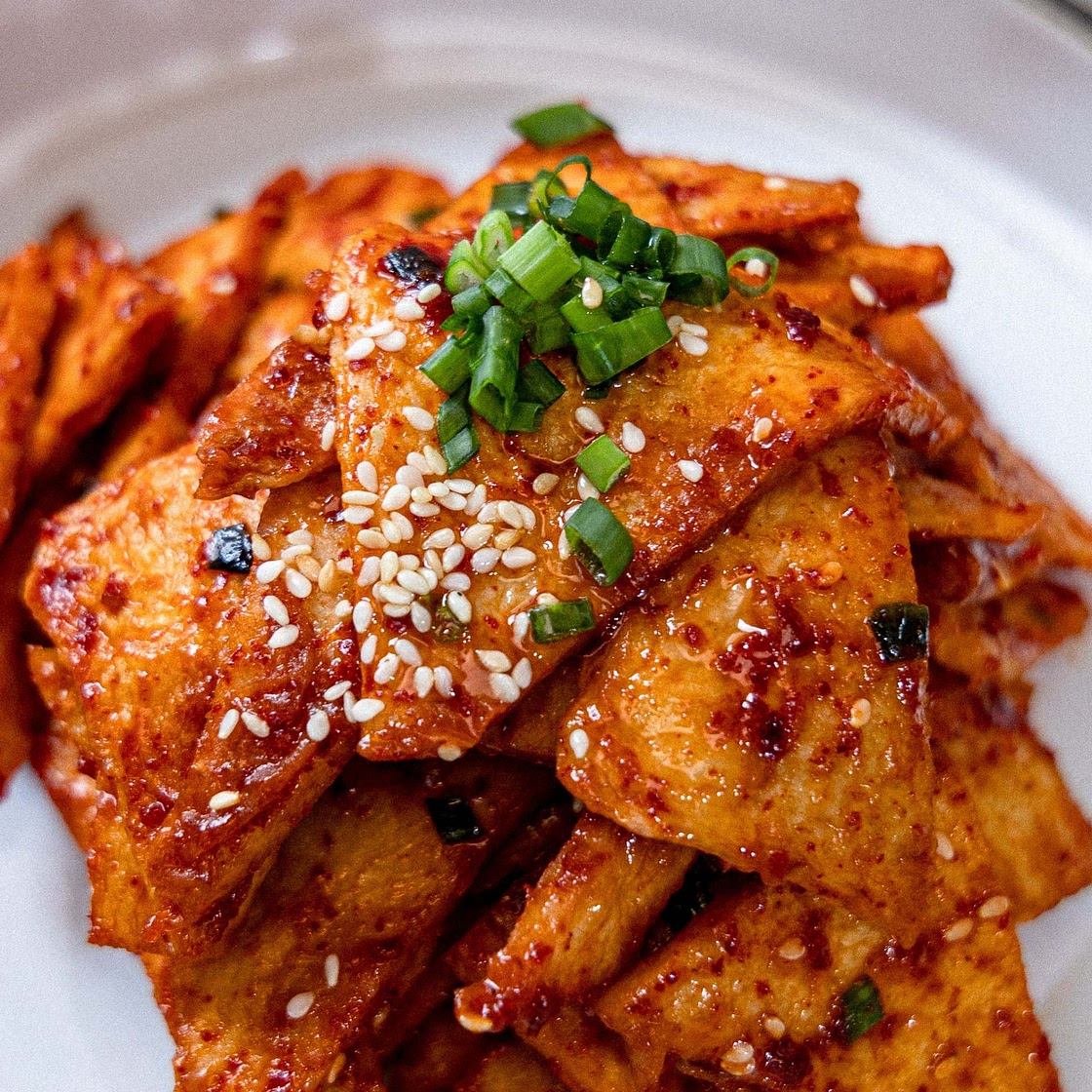 Korean fish cake sidedish