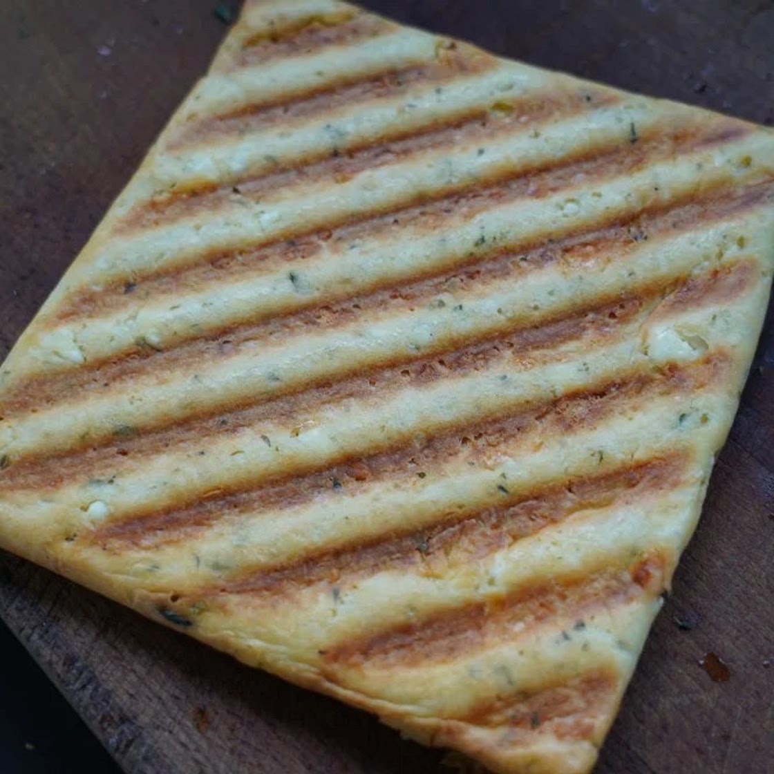 Feta-Brot im Optigrill Elite XL