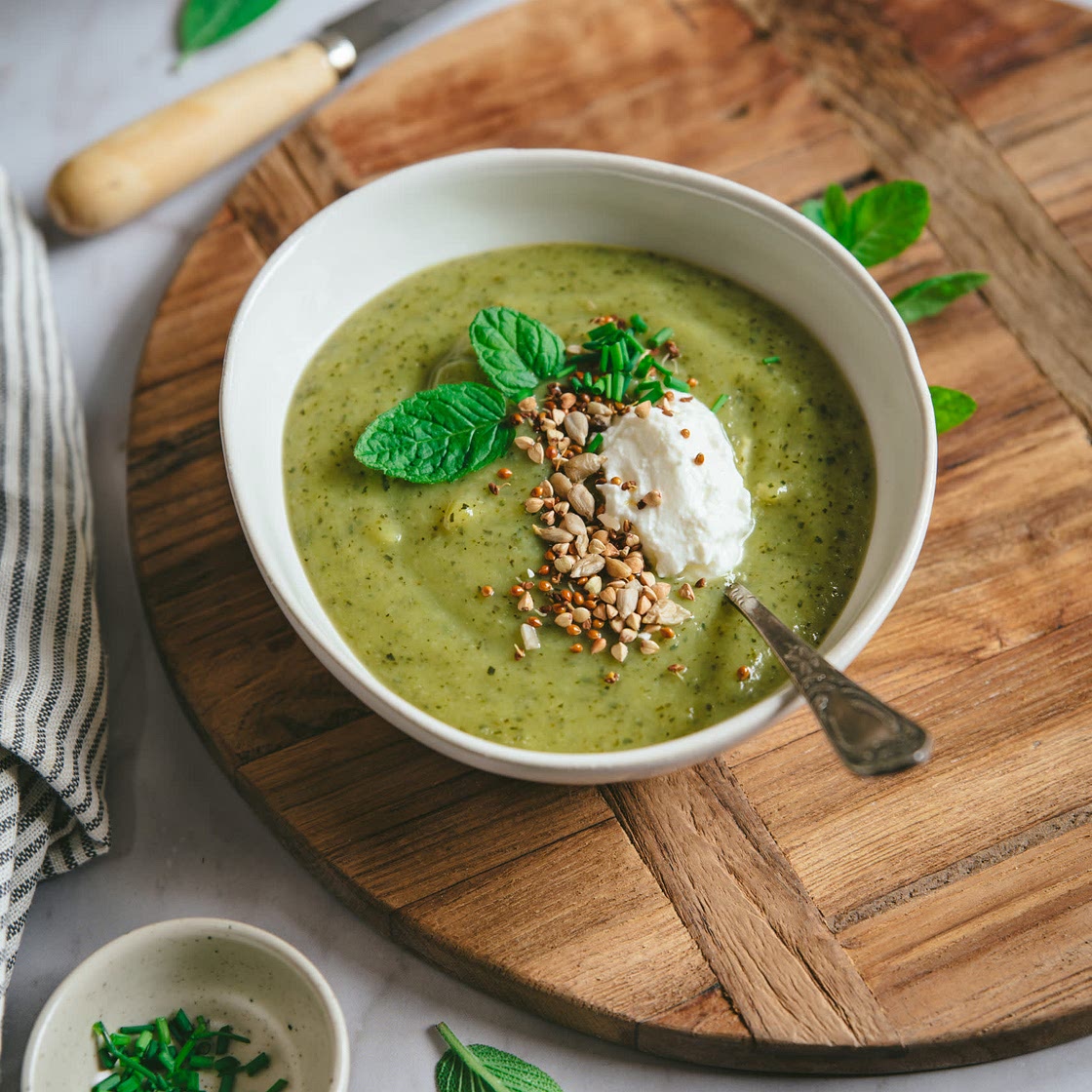 Velouté de Courgettes
(Fromage Frais)