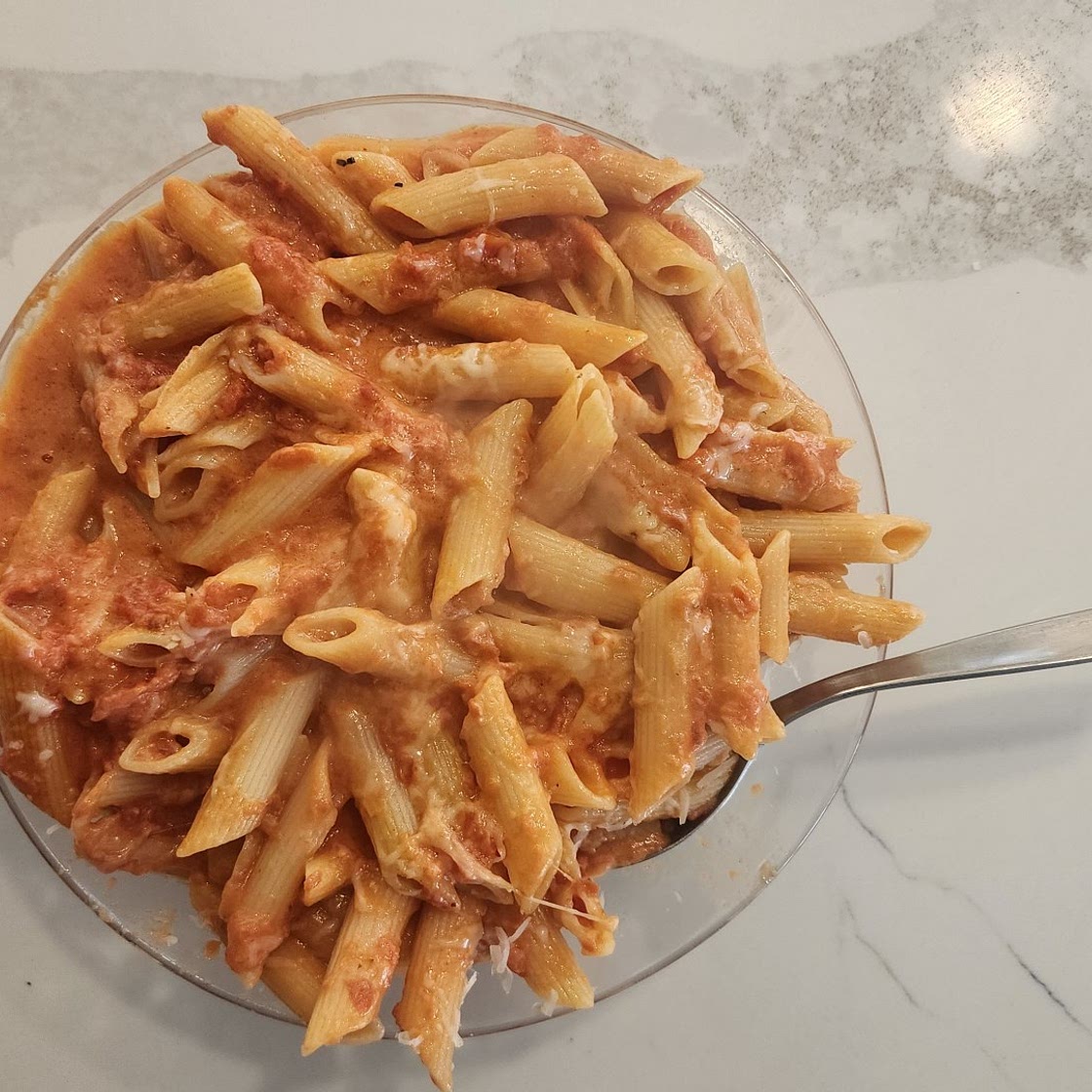 Pasta Rosé (Pink-Sauce)