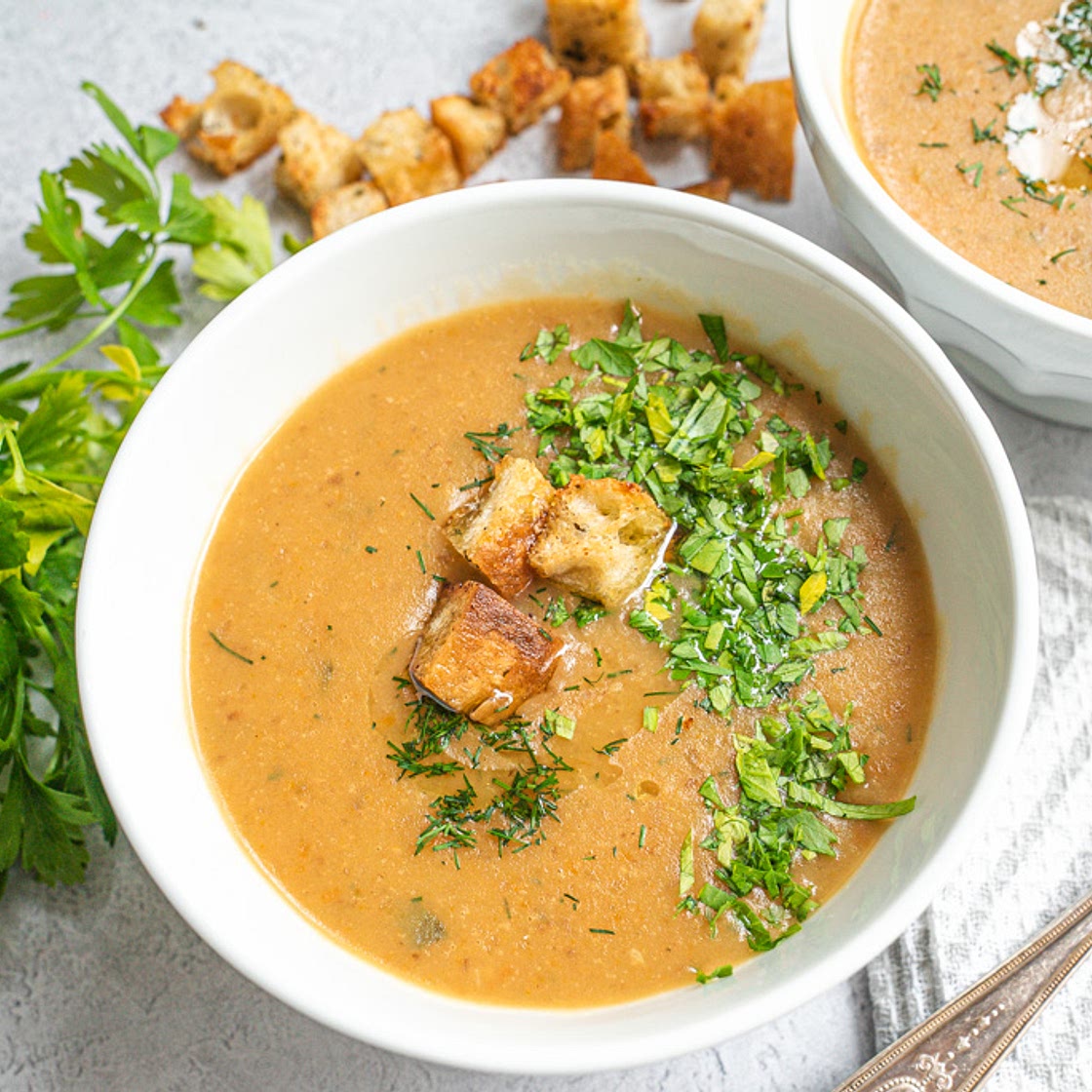 Vegan Dill Pickle Soup