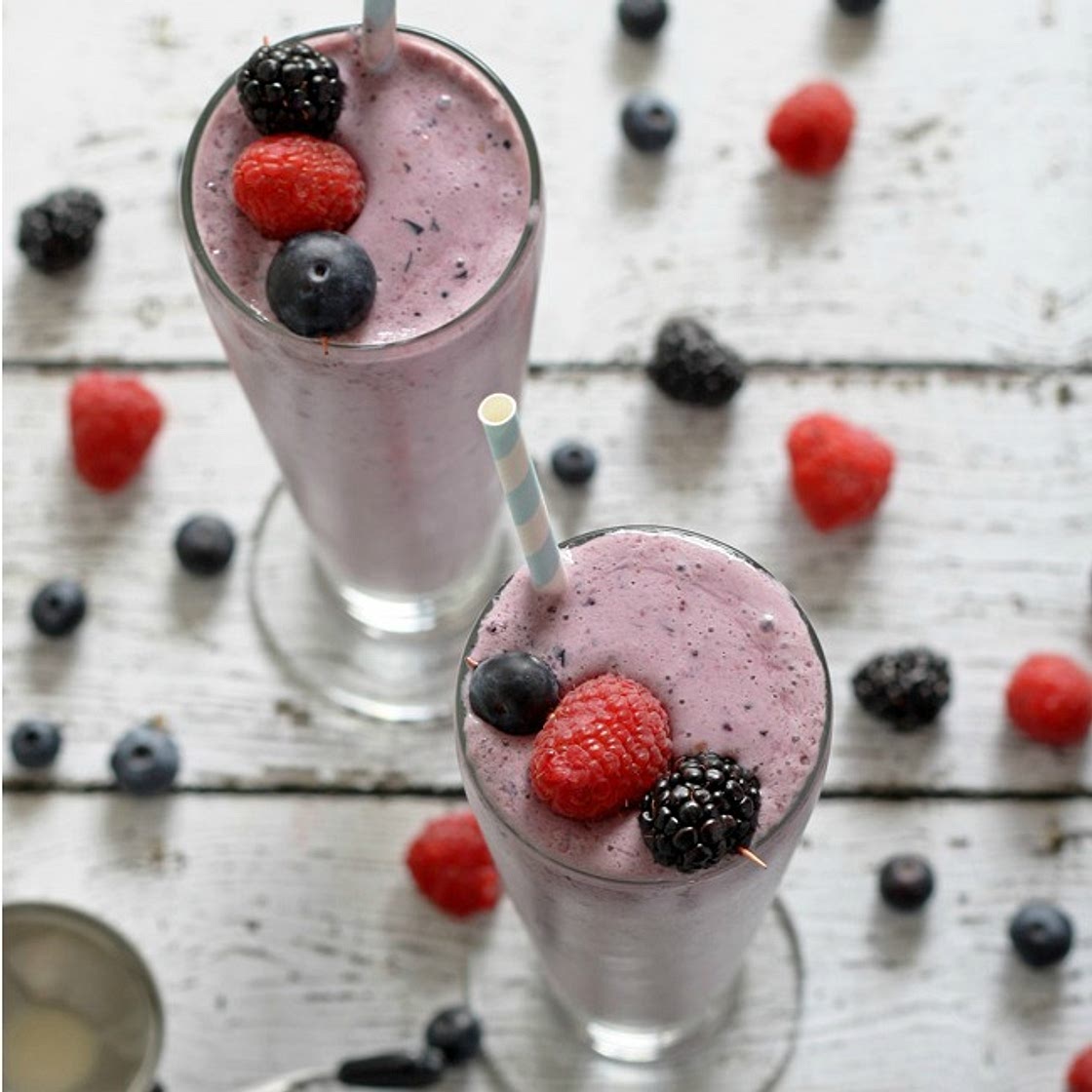 Triple Berry Milkshake