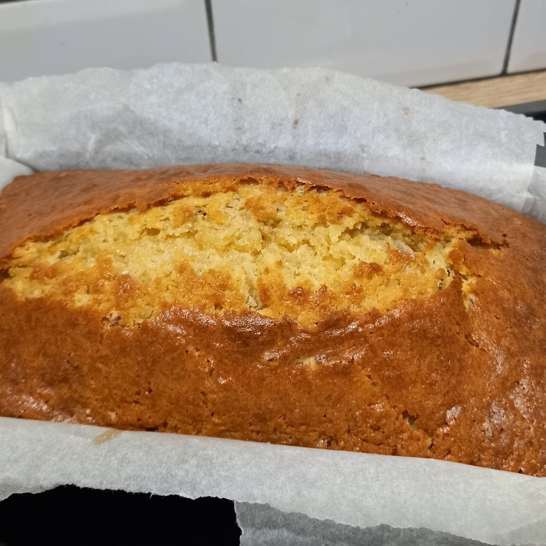 Choc chip vanilla loaf cake