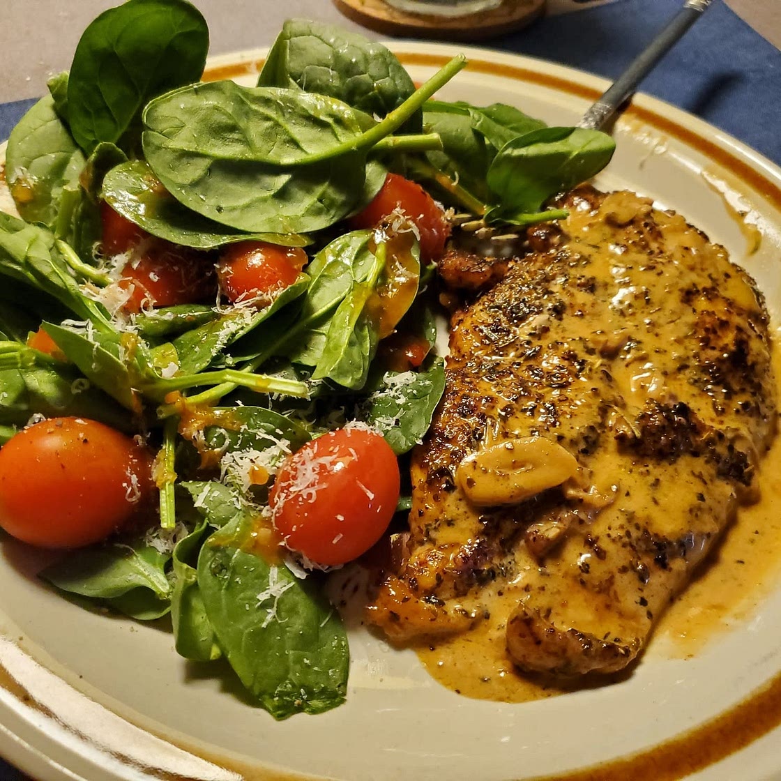 Creamy Garlic Sauce Chicken Recipe