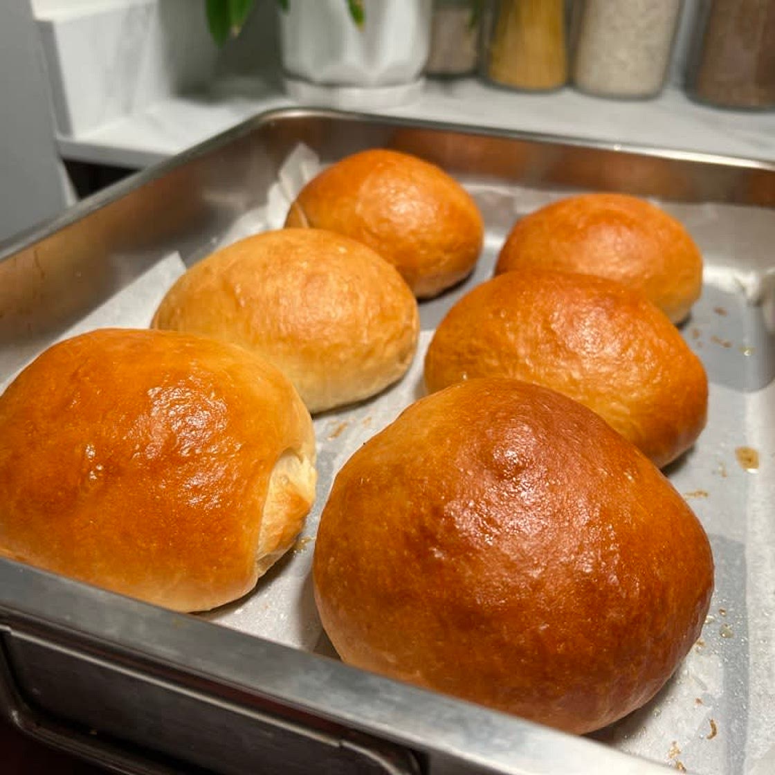 The Softest Potato Buns