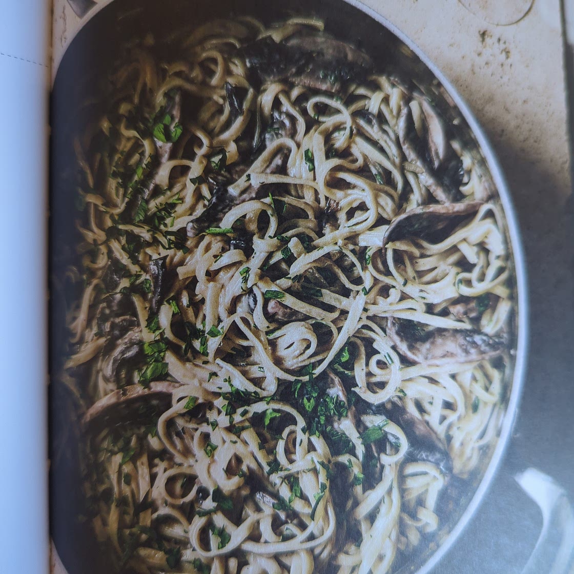 One pot mushroom pasta