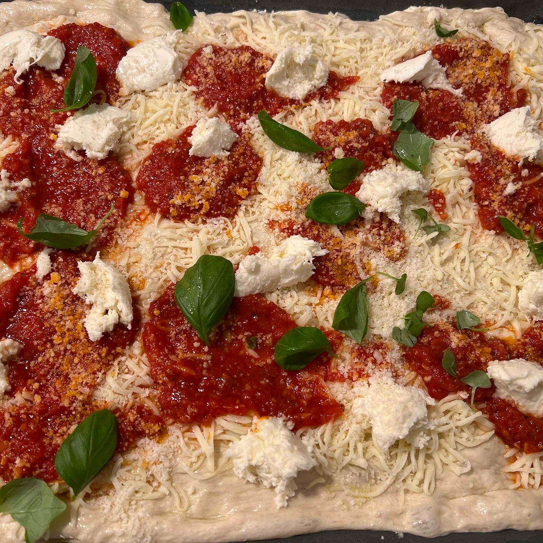 Sheet Pan Pizza Dough