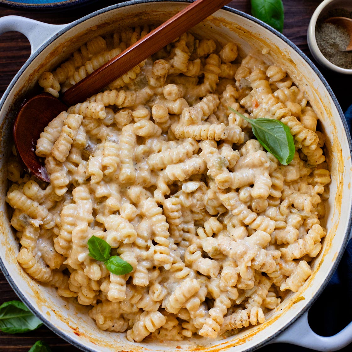 Stovetop Vegan Mac & Cheese