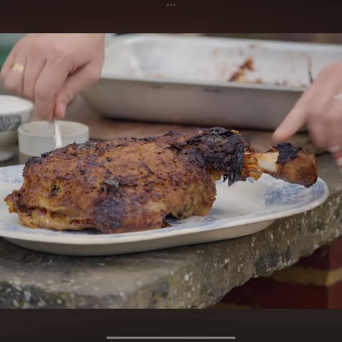 Jamies Spicy Roast Lamb