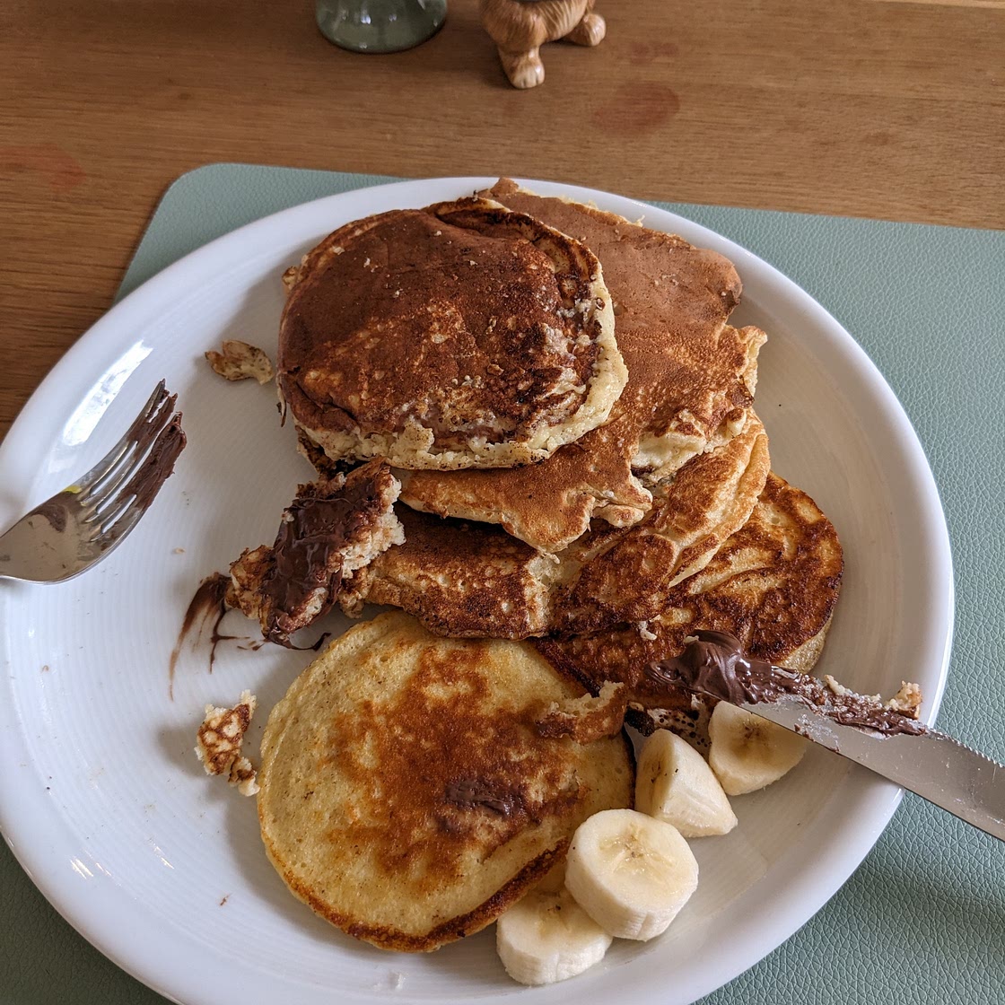 Hafer-Protein-Pancakes