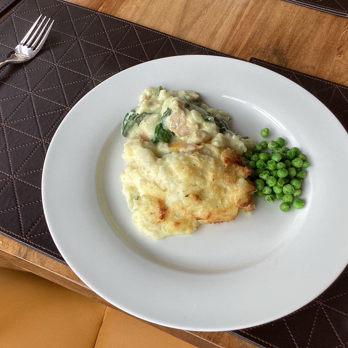 Luxe fish pie