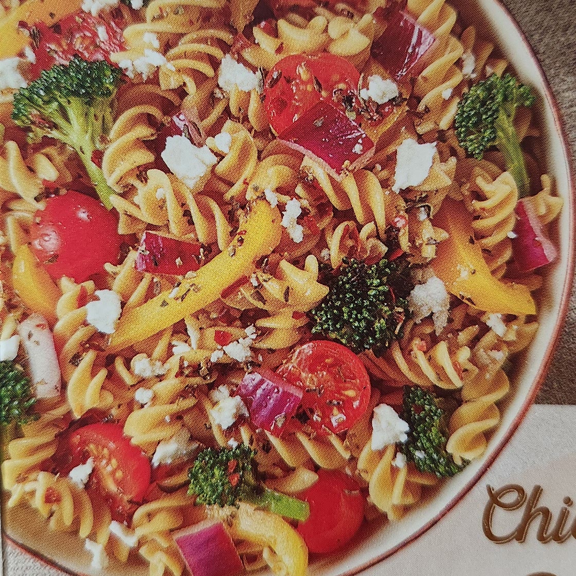 Chickpea Rotini Pasta Salad