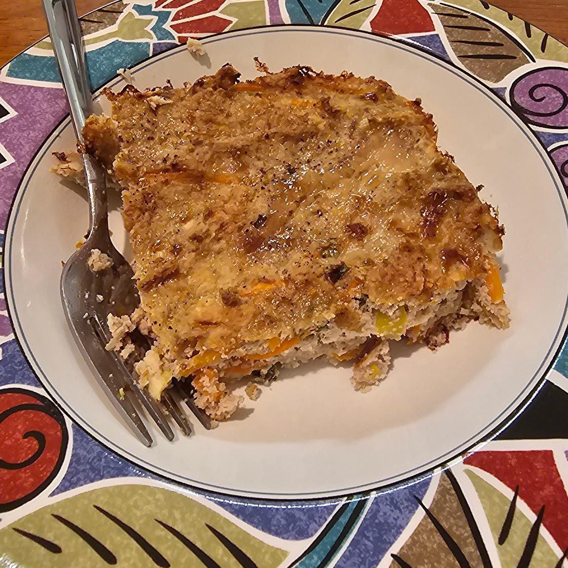 Chicken Almond Meatloaf