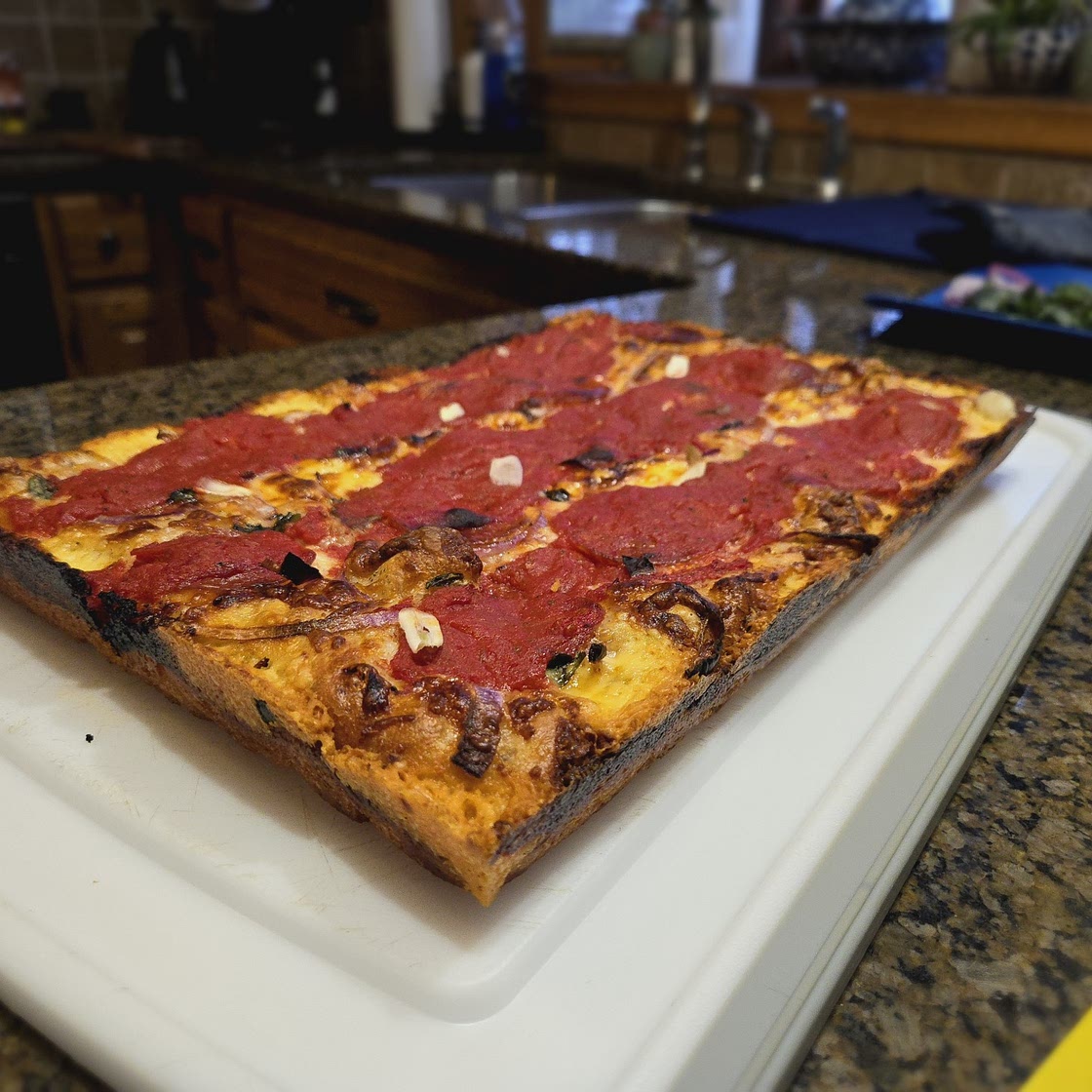 Detroit Style Pizza