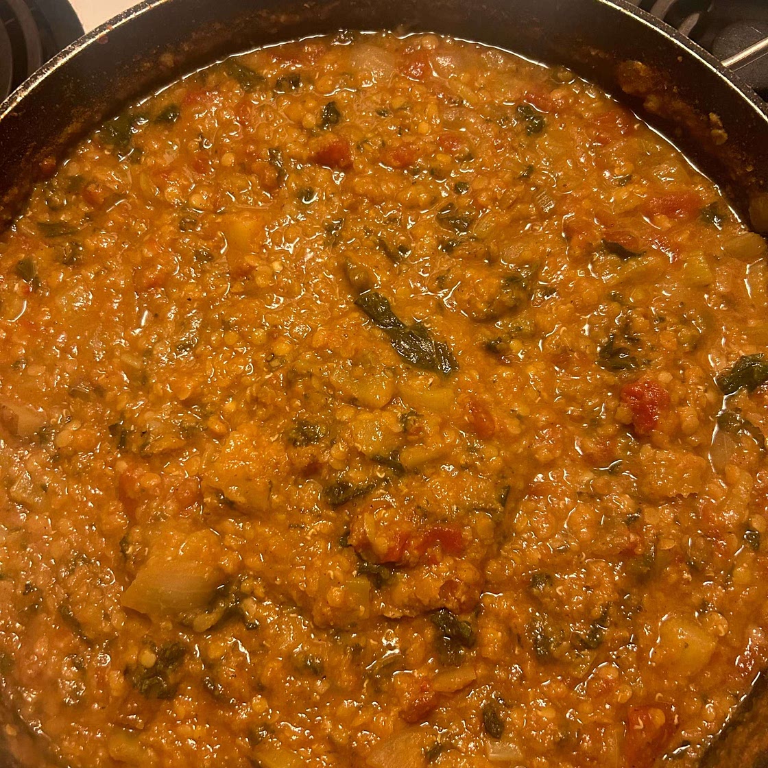Mexican Red Lentil Stew