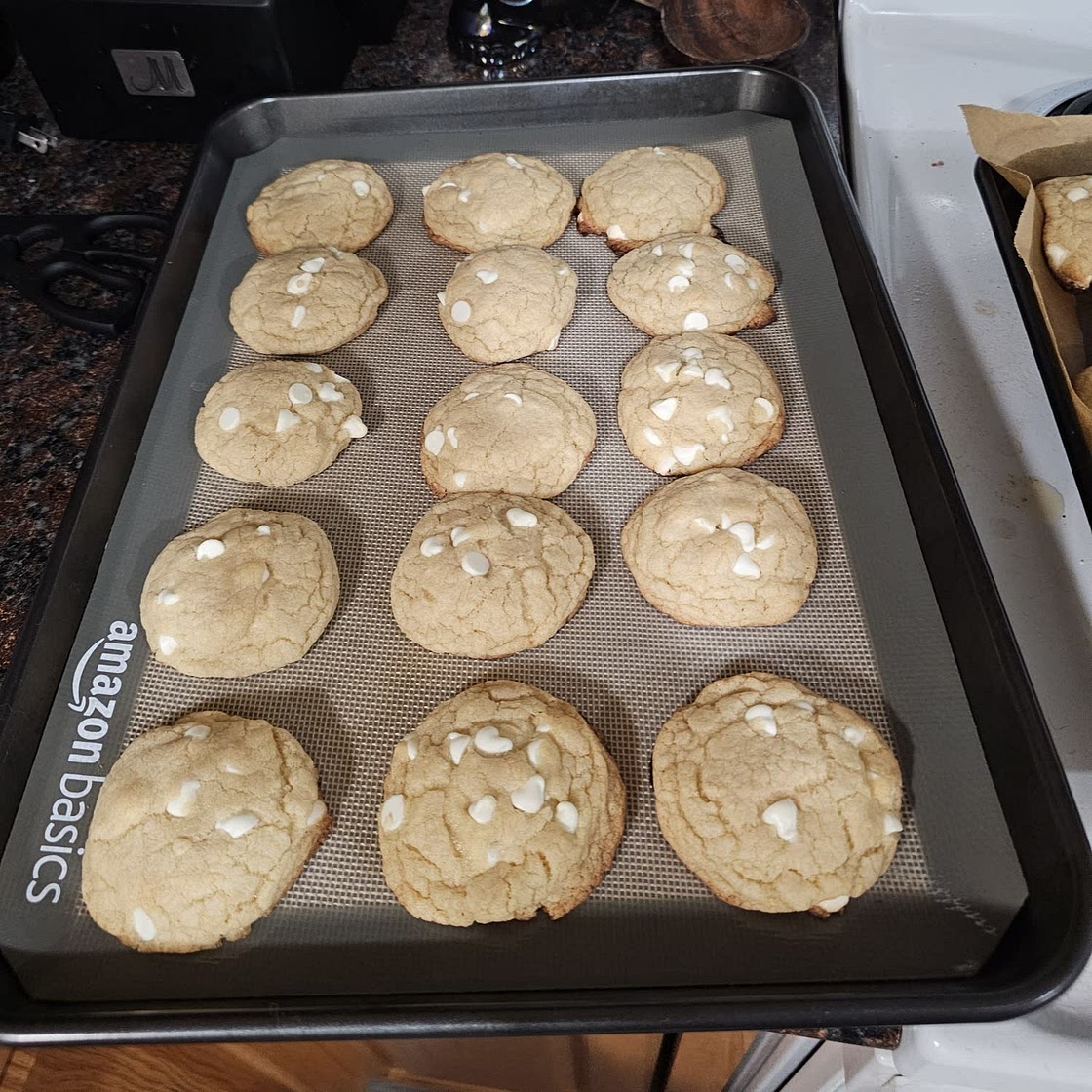 White Chocolate Chip Cookies