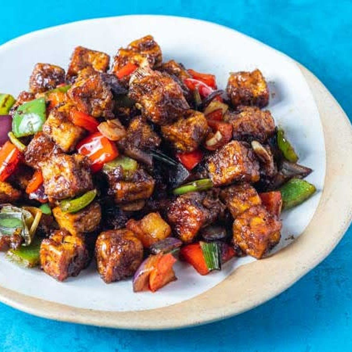 Black Pepper Tofu
