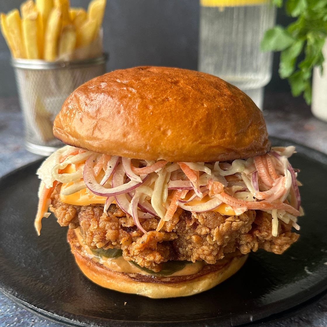 Chicken Fried Burger