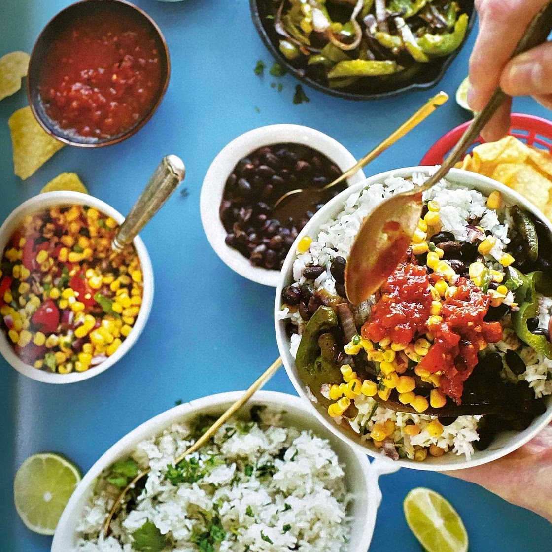 Easy weeknight burrito bowl