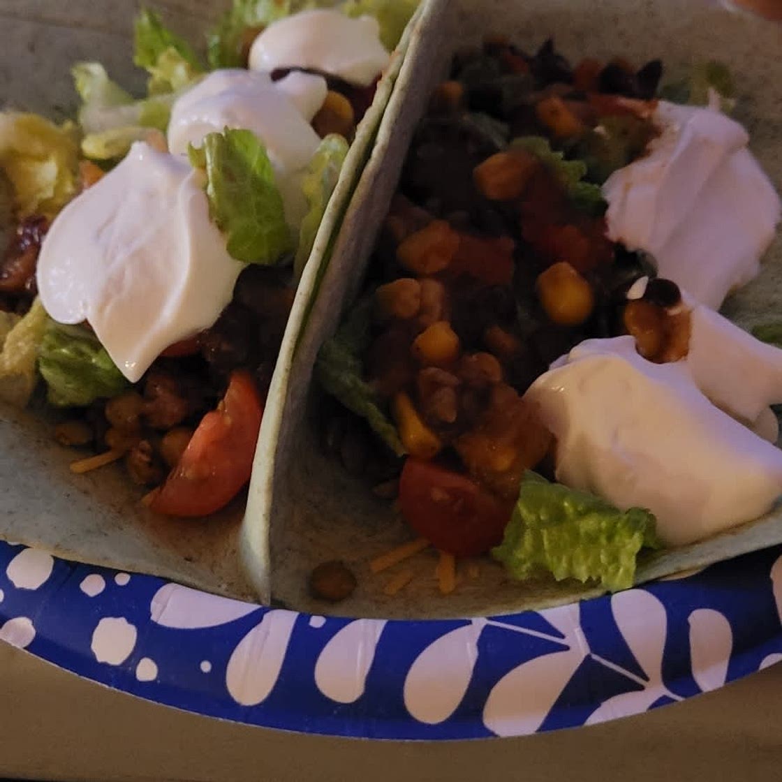 Lentil Taco Skillet