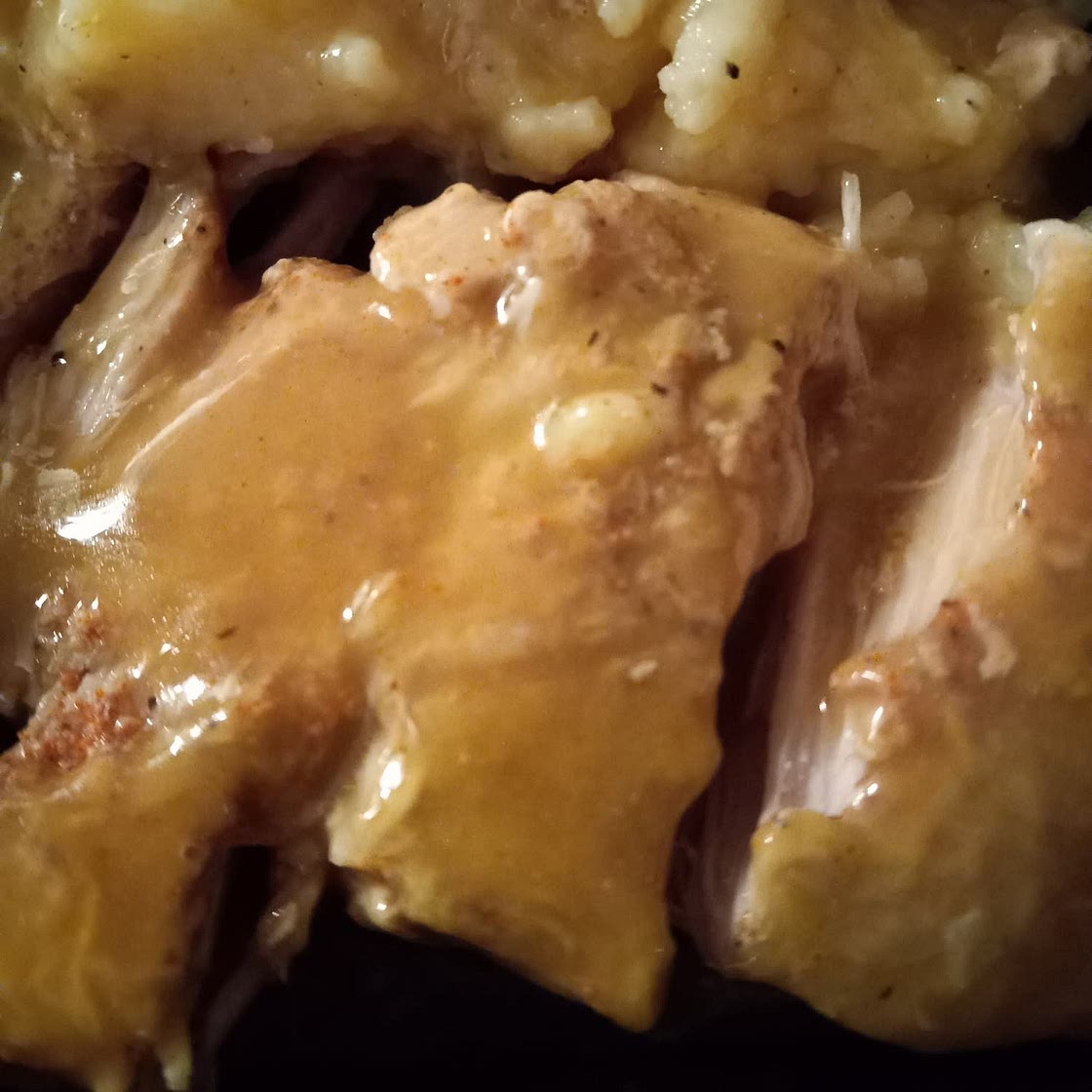 Crockpot chicken and gravy