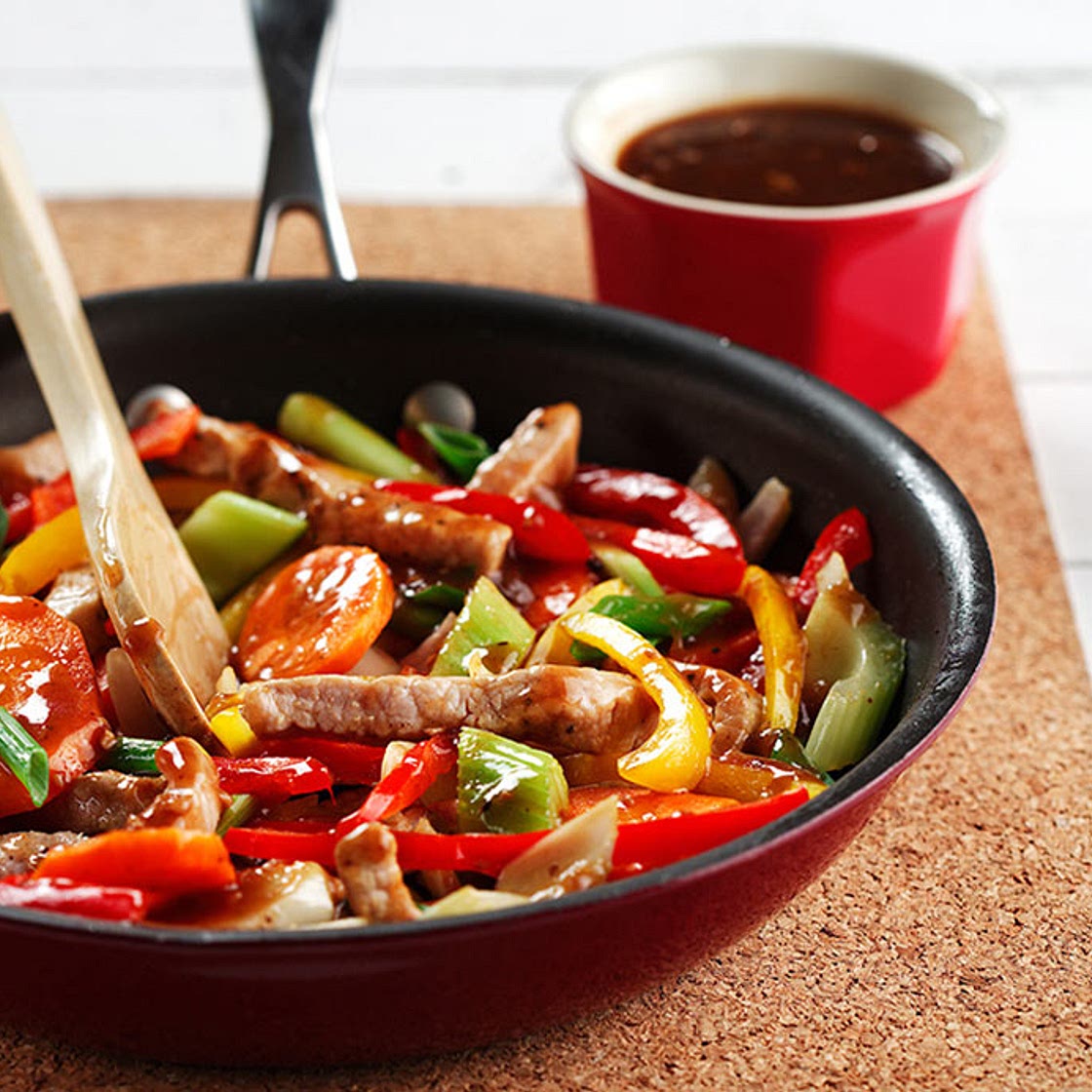 Pork Stir-Fry with Black Bean Sauce