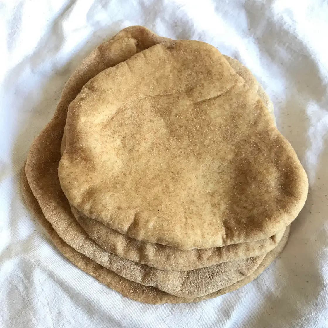 Sourdough Discard Pita Bread