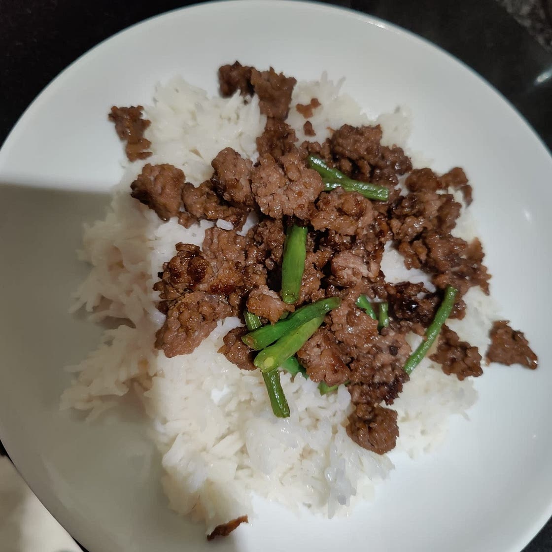 Sticky Beef Mince Stir Fry