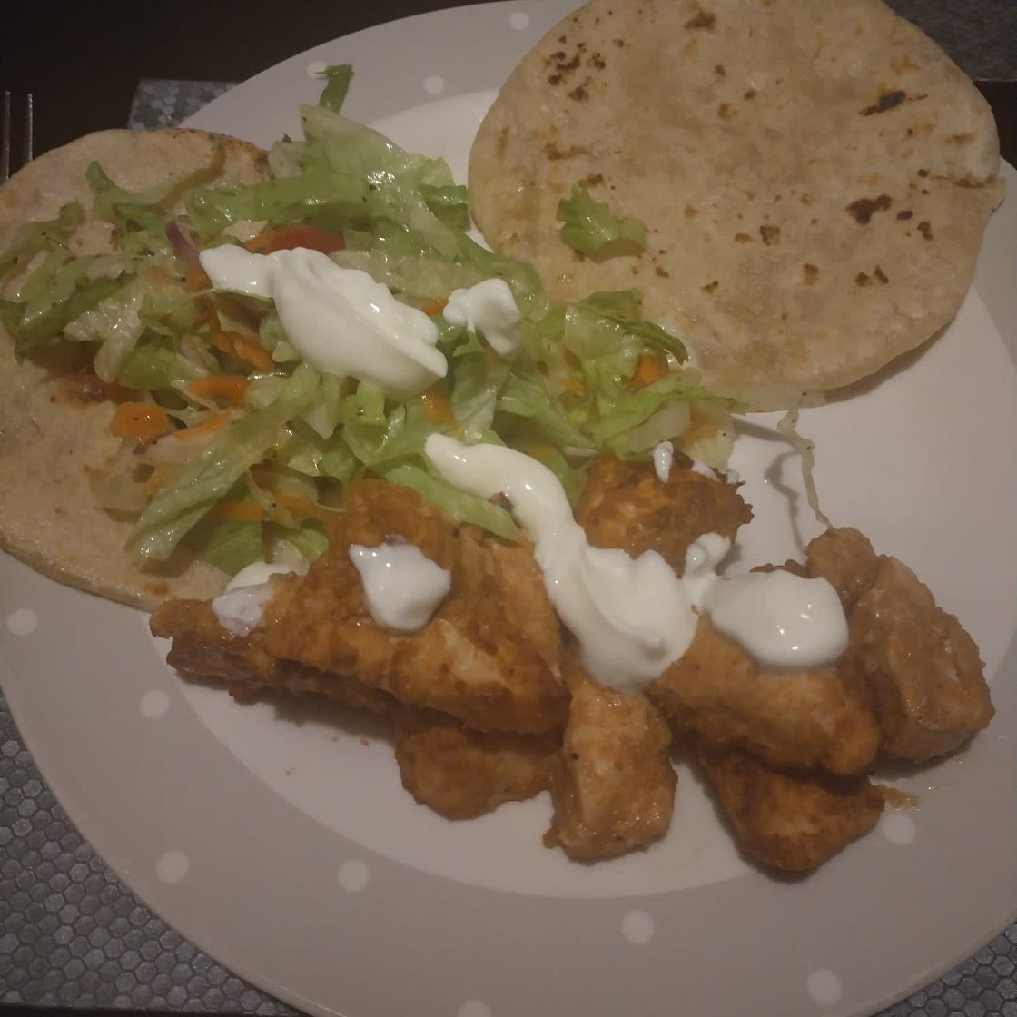 Chicken Shawarma & Turkish Flatbread