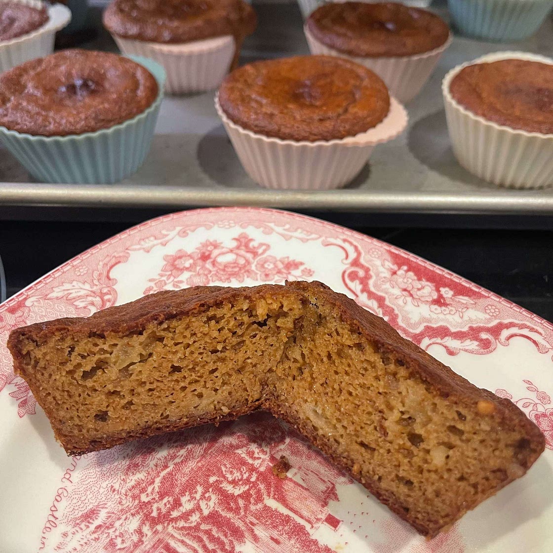 Apple Peanut Butter Muffins