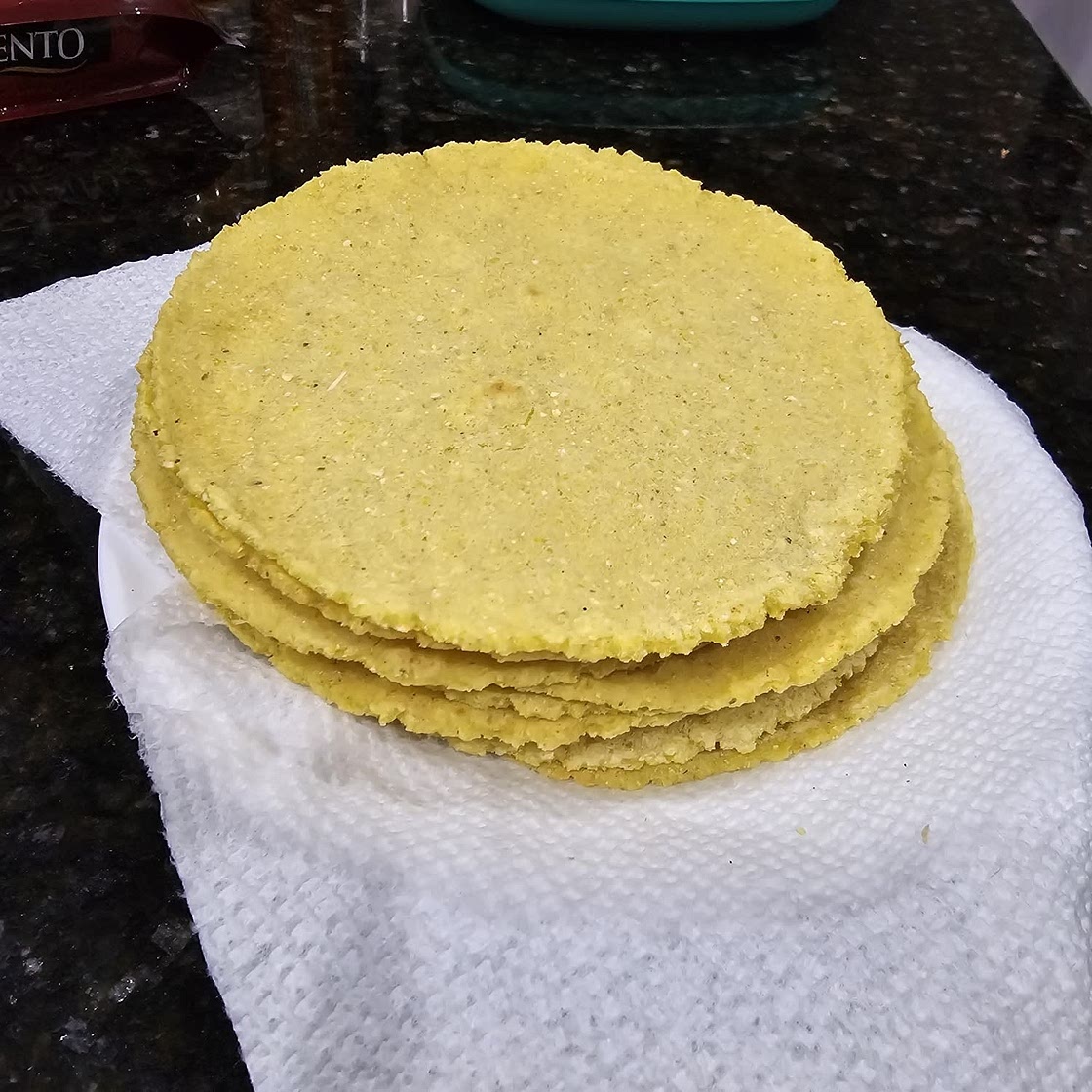 Homemade Corn Tortillas