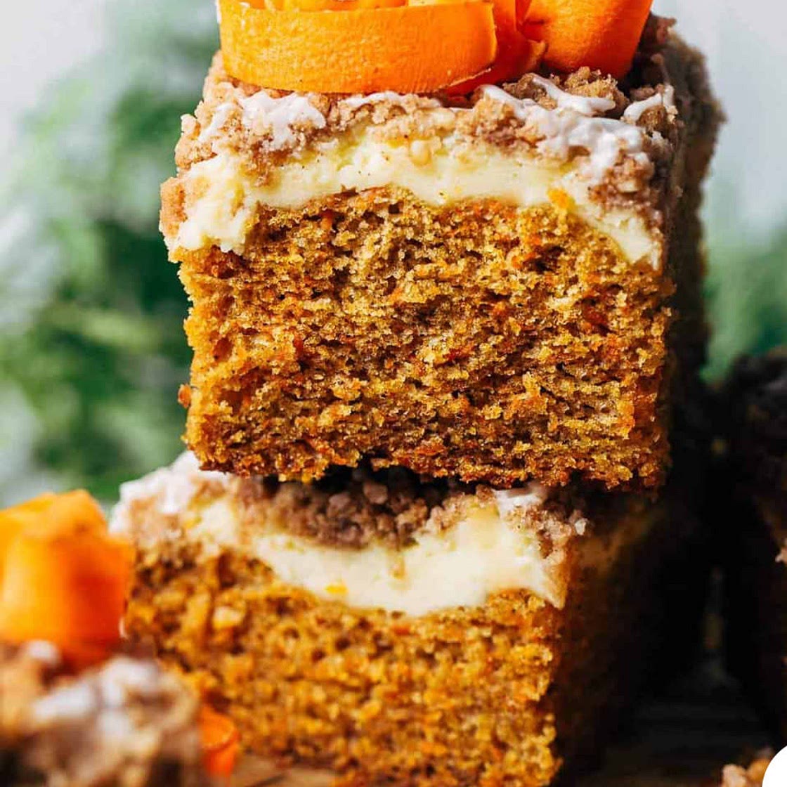 Carrot coffee cake