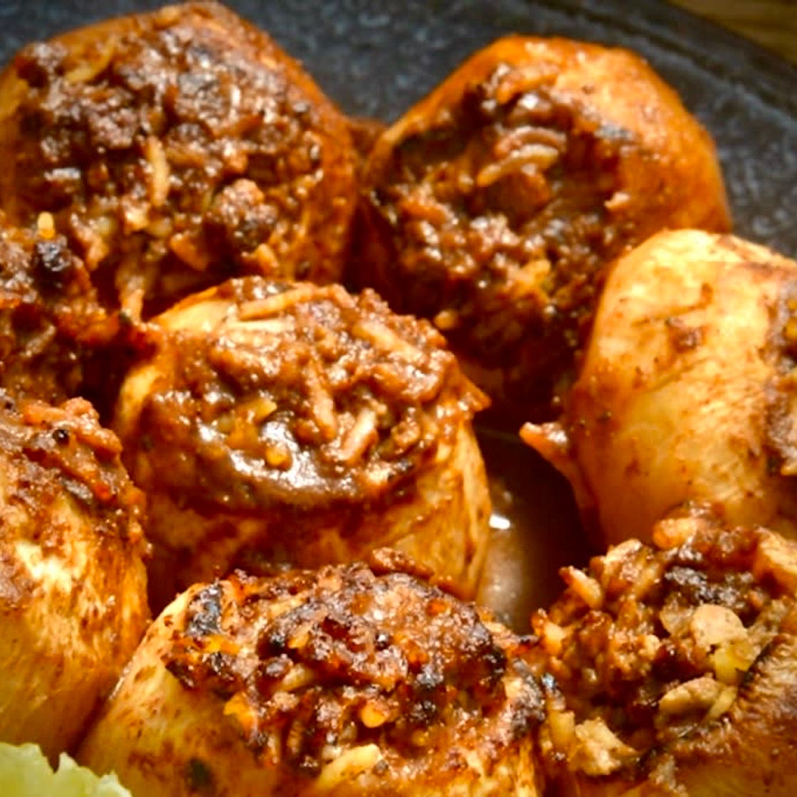 Baked Stuffed Potatoes