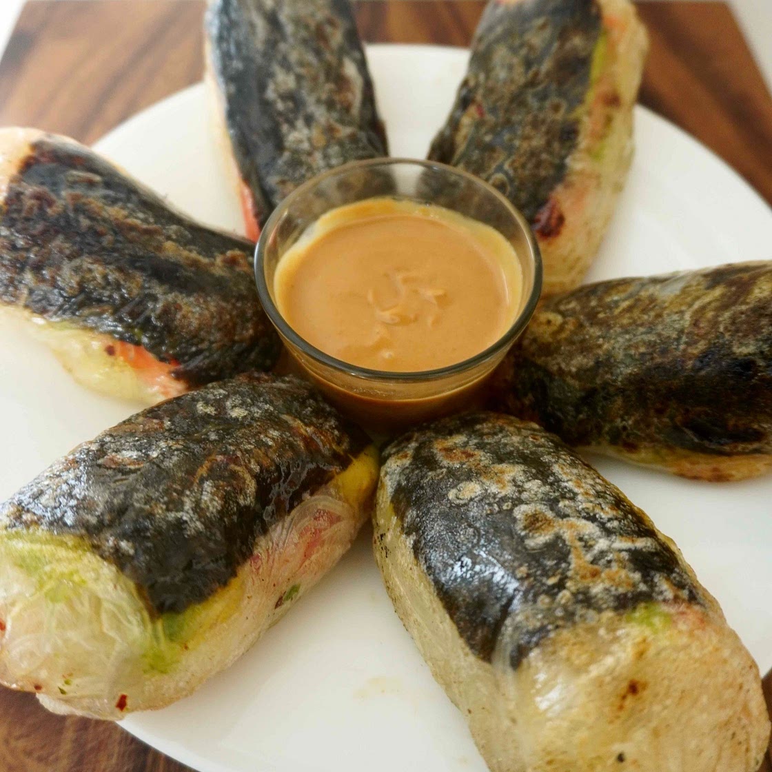 Crispy summer rolls