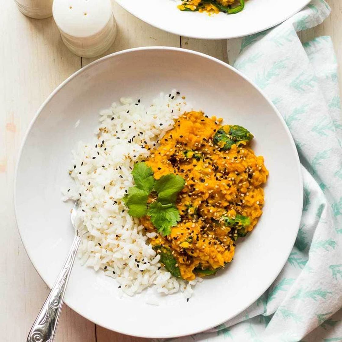 Slow Cooker Lentil Curry